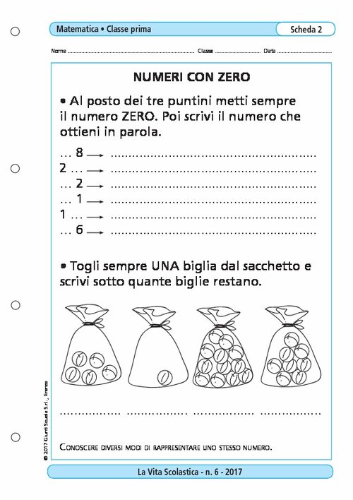 Numeri con zero | Giunti Scuola Numeri con zero | Giunti Scuola