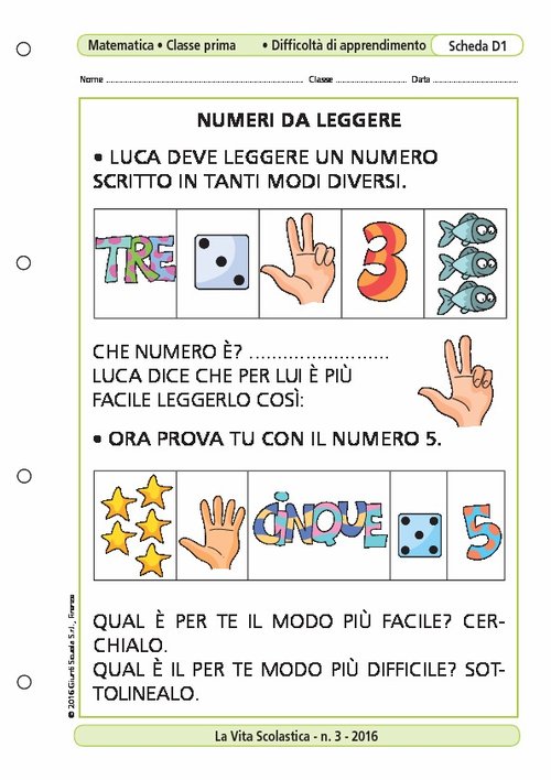 Numeri da leggere | Giunti Scuola Numeri da leggere | Giunti Scuola