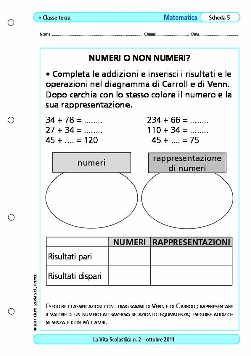 Numeri o non numeri? | Giunti Scuola Numeri o non numeri? | Giunti Scuola