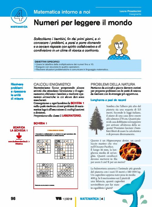 Numeri per leggere il mondo | Giunti Scuola