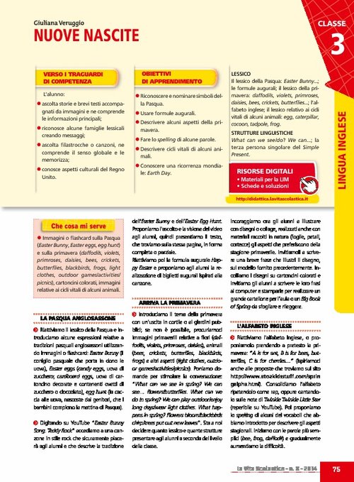 Nuove nascite | Giunti Scuola Nuove nascite | Giunti Scuola