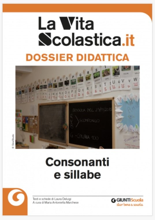 Nuovi materiali per imparare a leggere e scrivere consonanti e sillabe | Giunti Scuola Nuovi materiali per imparare a leggere e scrivere consonanti e sillabe | Giunti Scuola