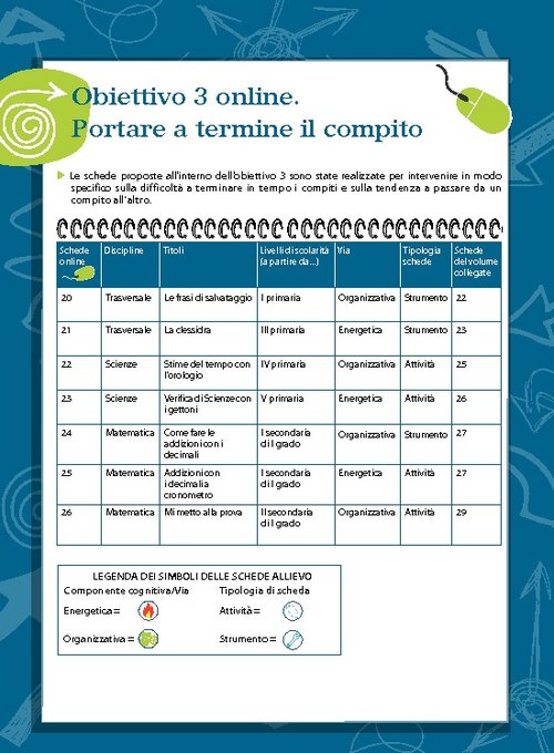 Obiettivo 3 - Schede allievo aggiuntive online scuola secondaria di I grado | Giunti Scuola