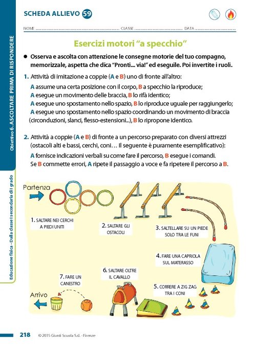 Obiettivo 6 - Schede allievo scuola secondaria di I grado | Giunti Scuola Obiettivo 6 - Schede allievo scuola secondaria di I grado | Giunti Scuola