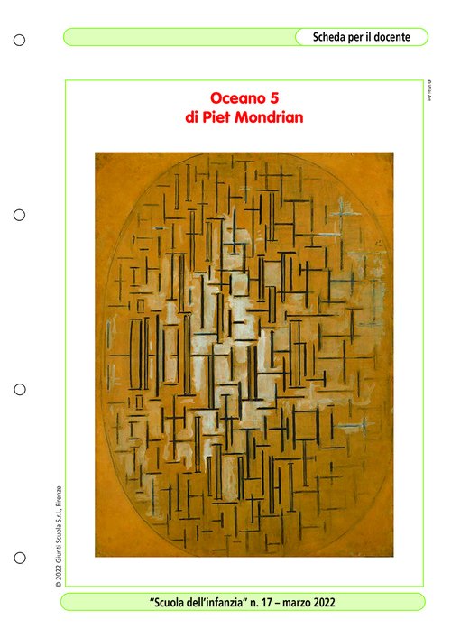 “Oceano 5” di Piet Mondrian | Giunti Scuola “Oceano 5” di Piet Mondrian | Giunti Scuola