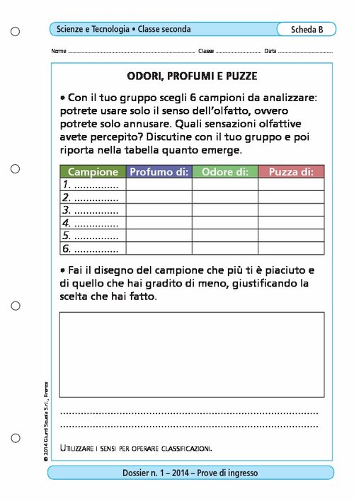Odori, profumi e puzze | Giunti Scuola Odori, profumi e puzze | Giunti Scuola