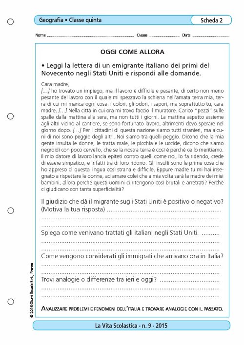 Oggi come allora | Giunti Scuola Oggi come allora | Giunti Scuola