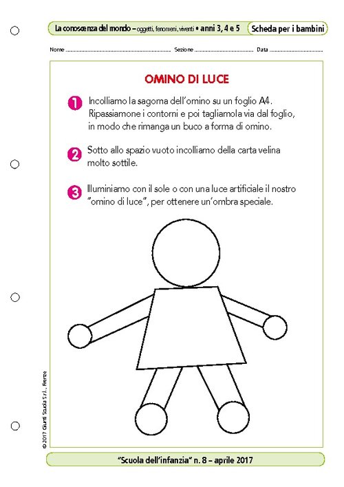 Omino di luce | Giunti Scuola Omino di luce | Giunti Scuola