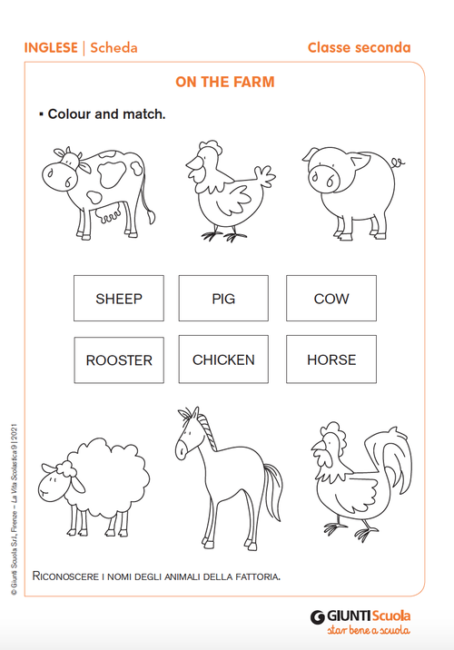 On the farm | Giunti Scuola On the farm | Giunti Scuola