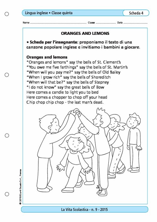 Oranges and Lemons | Giunti Scuola Oranges and Lemons | Giunti Scuola