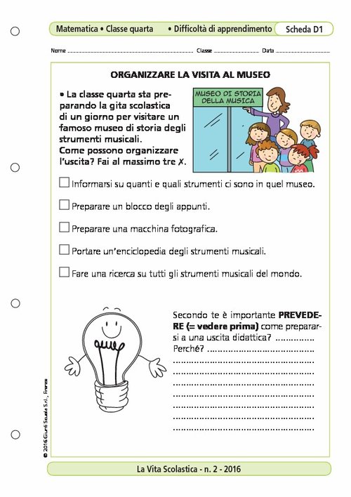 Organizzare la visita al museo | Giunti Scuola Organizzare la visita al museo | Giunti Scuola