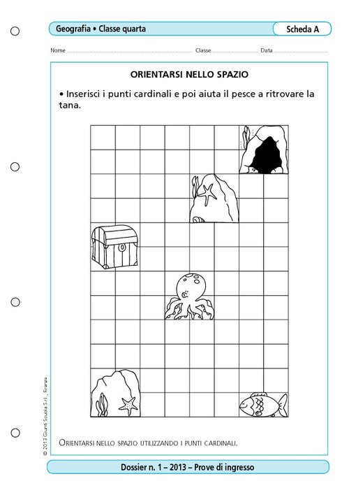 Orientarsi nello spazio | Giunti Scuola Orientarsi nello spazio | Giunti Scuola