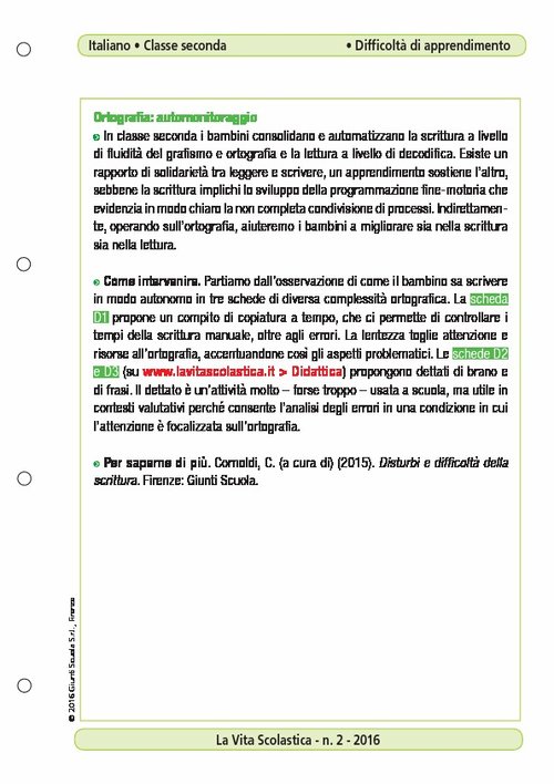 Ortografia: automonitoraggio | Giunti Scuola Ortografia: automonitoraggio | Giunti Scuola