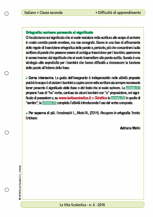 Ortografia: scrivere pensando al significato | Giunti Scuola Ortografia: scrivere pensando al significato | Giunti Scuola