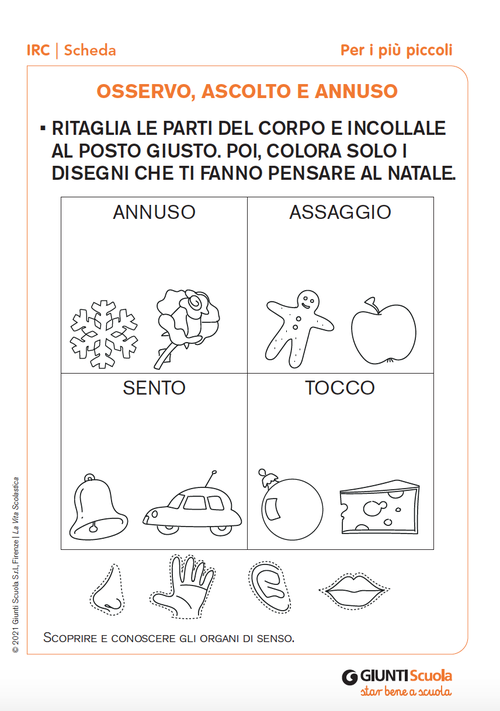 Osservo, ascolto e annuso | Giunti Scuola