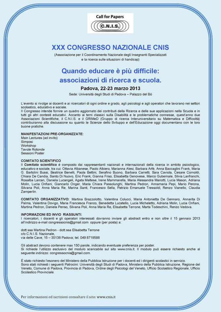 Padova - Congresso nazionale "Quando educare è più difficile" | Giunti Scuola