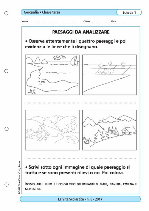 Paesaggi da analizzare | Giunti Scuola Paesaggi da analizzare | Giunti Scuola