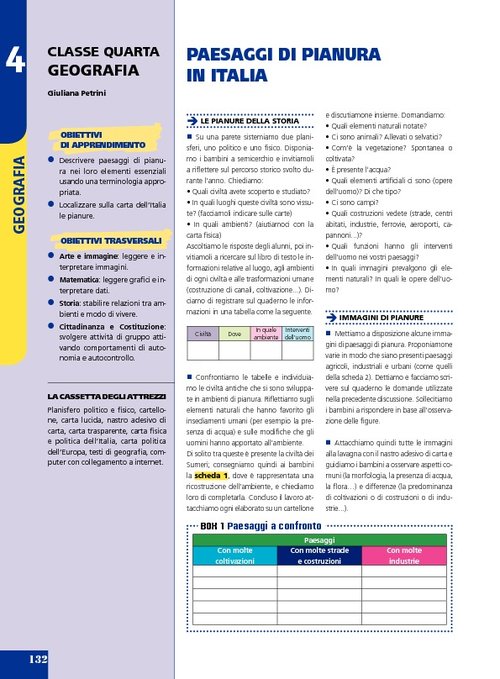 Paesaggi di pianura in Italia | Giunti Scuola Paesaggi di pianura in Italia | Giunti Scuola