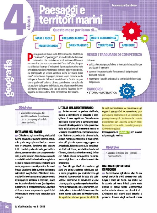 Paesaggi e territori marini | Giunti Scuola Paesaggi e territori marini | Giunti Scuola