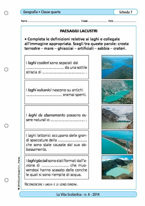 Paesaggi lacustri | Giunti Scuola Paesaggi lacustri | Giunti Scuola