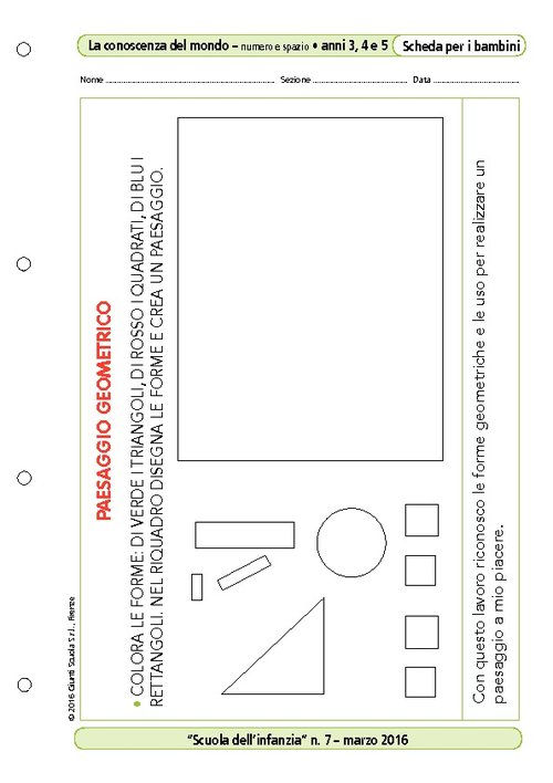 Paesaggio geometrico | Giunti Scuola Paesaggio geometrico | Giunti Scuola