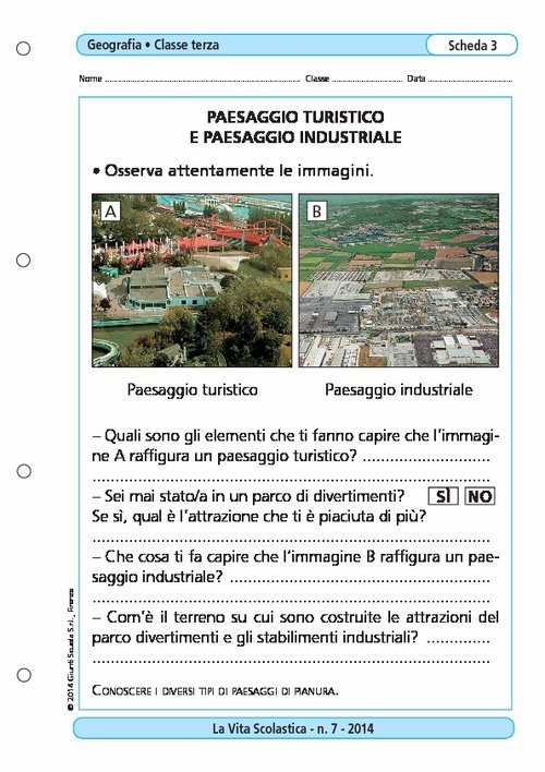 Paesaggio turistico e paesaggio industriale | Giunti Scuola Paesaggio turistico e paesaggio industriale | Giunti Scuola