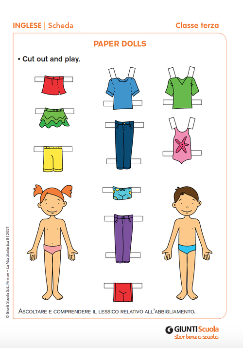 Paper dolls | Giunti Scuola