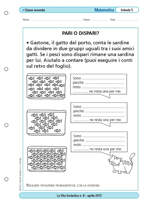 Pari o dispari? | Giunti Scuola Pari o dispari? | Giunti Scuola