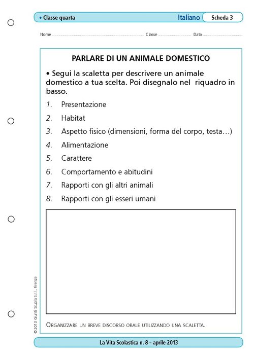 Parlare di un animale domestico | Giunti Scuola Parlare di un animale domestico | Giunti Scuola