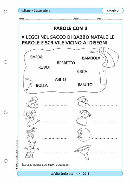 Parole con B | Giunti Scuola Parole con B | Giunti Scuola