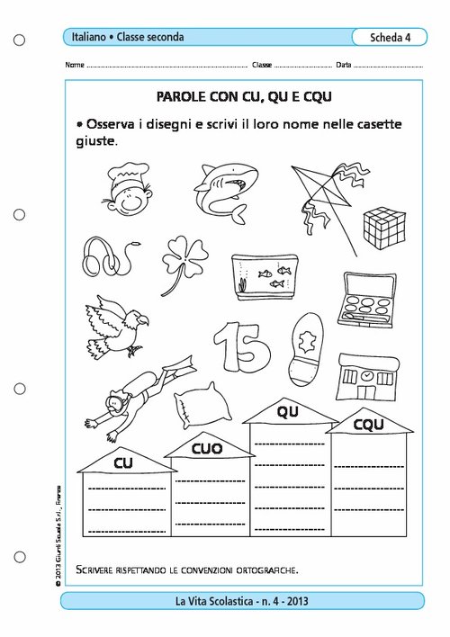 Parole con cu, qu e cqu | Giunti Scuola Parole con cu, qu e cqu | Giunti Scuola
