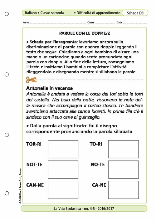 Parole con le doppie/2 | Giunti Scuola Parole con le doppie/2 | Giunti Scuola