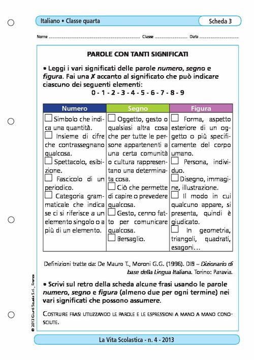 Parole con tanti significati | Giunti Scuola Parole con tanti significati | Giunti Scuola