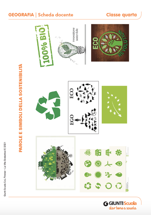 Parole e simboli della sostenibilità | Giunti Scuola
