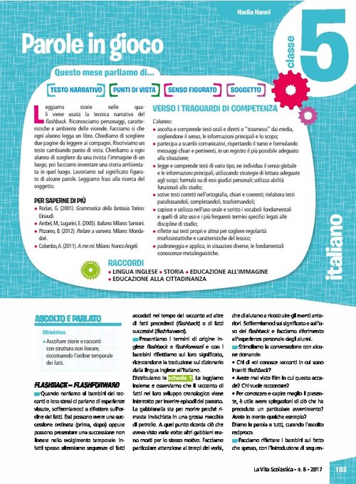 Parole in gioco | Giunti Scuola Parole in gioco | Giunti Scuola