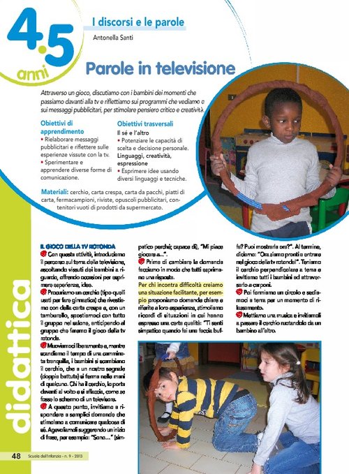 Parole in televisione | Giunti Scuola Parole in televisione | Giunti Scuola