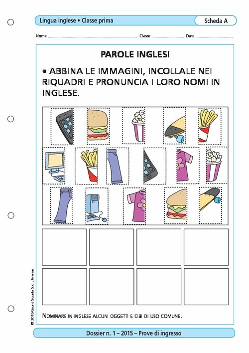 Parole inglesi | Giunti Scuola Parole inglesi | Giunti Scuola