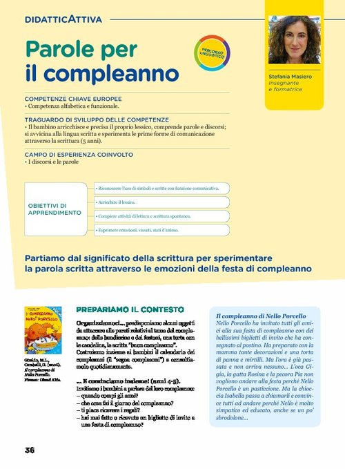 Parole per il compleanno | Giunti Scuola Parole per il compleanno | Giunti Scuola
