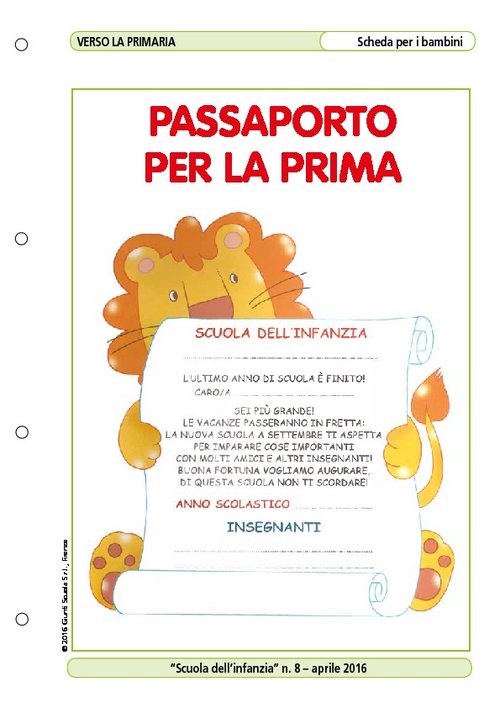Passaporto per la prima | Giunti Scuola Passaporto per la prima | Giunti Scuola