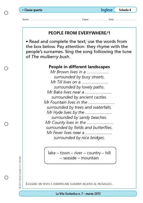 People from everywhere/1 | Giunti Scuola People from everywhere/1 | Giunti Scuola