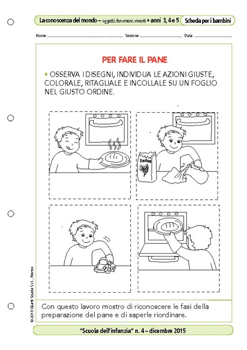 Per fare il pane | Giunti Scuola Per fare il pane | Giunti Scuola