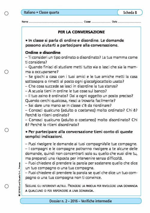 Per la conversazione | Giunti Scuola Per la conversazione | Giunti Scuola
