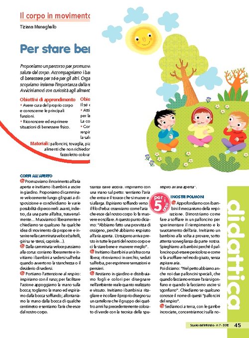 Per stare bene | Giunti Scuola Per stare bene | Giunti Scuola
