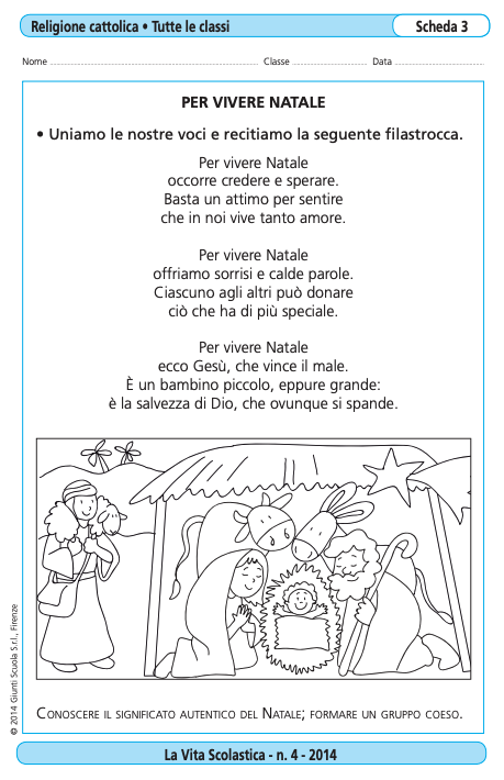 Per vivere Natale | Giunti Scuola Per vivere Natale | Giunti Scuola