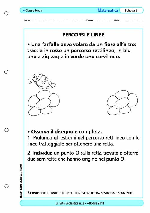 Percorsi e linee | Giunti Scuola Percorsi e linee | Giunti Scuola