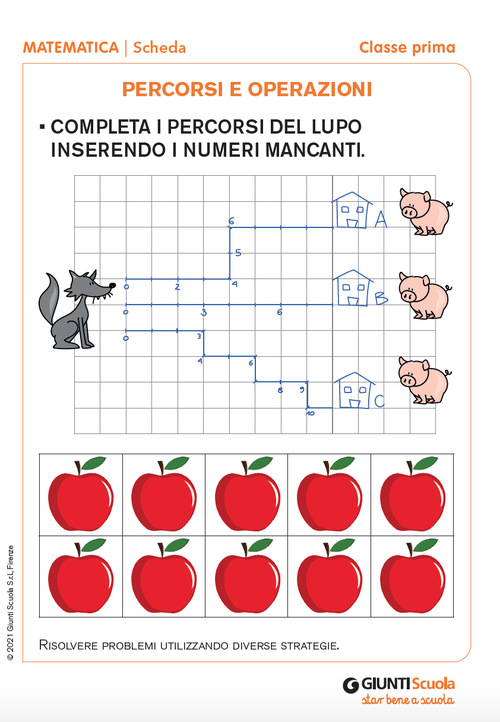 Percorsi e operazioni | Giunti Scuola Percorsi e operazioni | Giunti Scuola