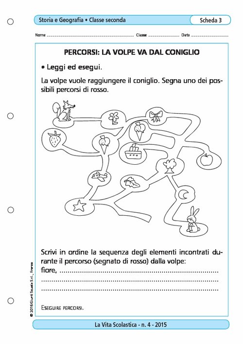 Percorsi: la volpe va dal coniglio | Giunti Scuola Percorsi: la volpe va dal coniglio | Giunti Scuola