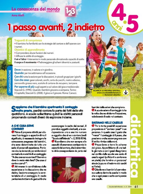 Percorso_conosc_4-5_numero.pdf | Giunti Scuola