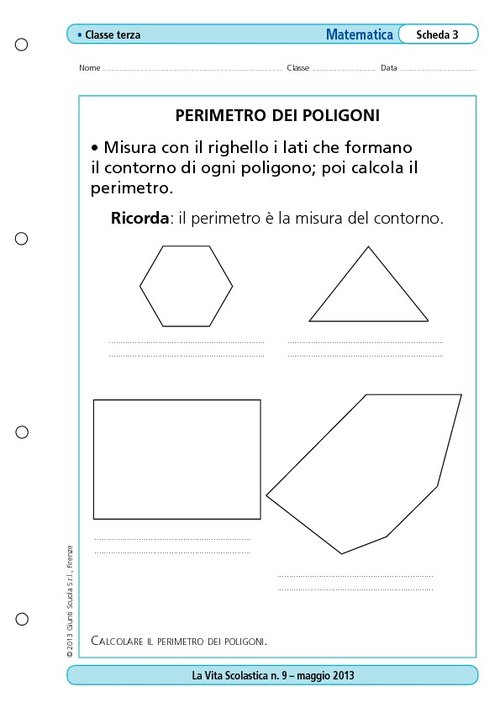 Perimetro dei poligoni | Giunti Scuola Perimetro dei poligoni | Giunti Scuola