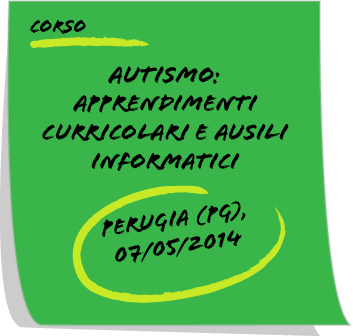 Perugia - Corso su Autismo, apprendimenti curricolari e ausili informatici | Giunti Scuola
